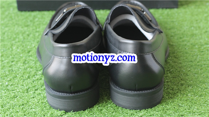 Men Brand Leather Shoes Black